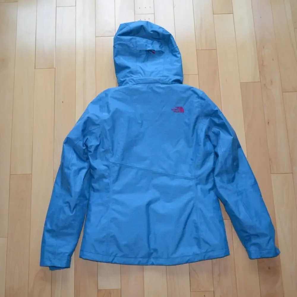 North Face Winter Jacket Plush Interior Size Medium Blue